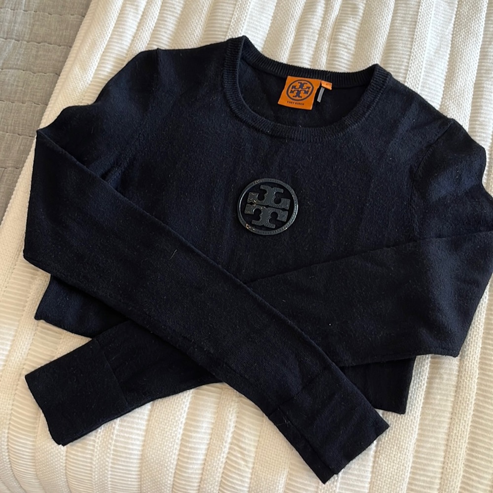 Tory Burch logo sweater